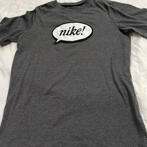 Nike boys gray t shirt. Size M